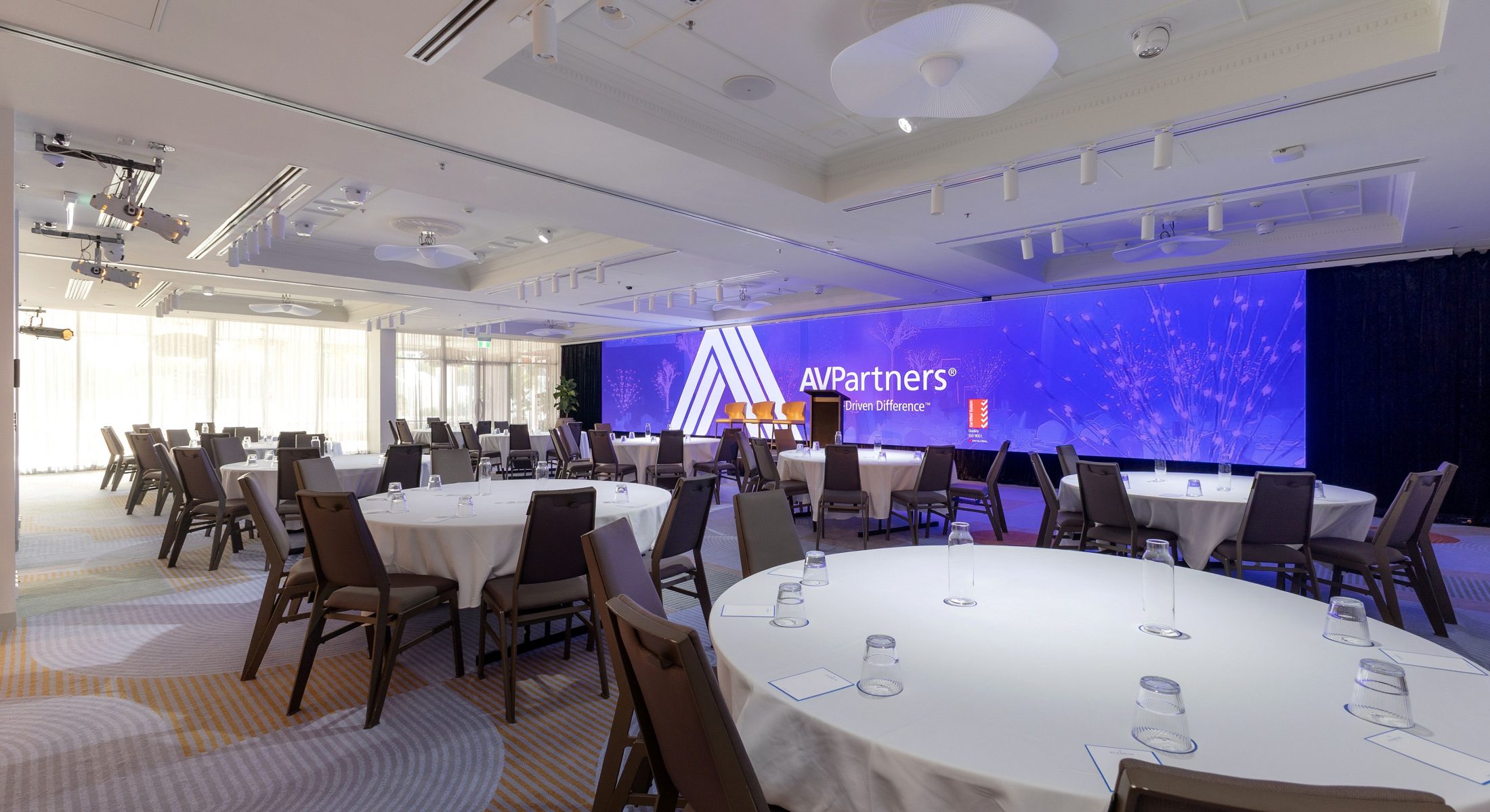 Noosa Ballroom with 13m LED Wall