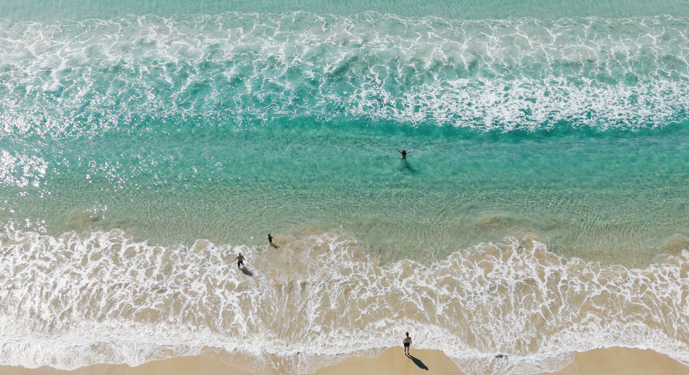 Noosa Beach Aerial