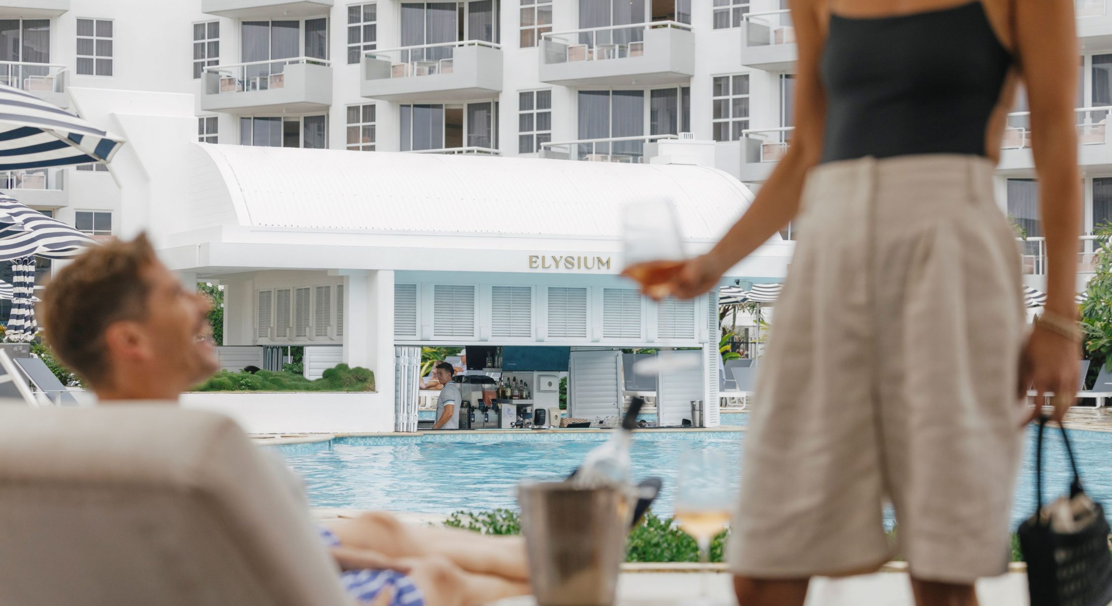Elysium Cabanas Pool View